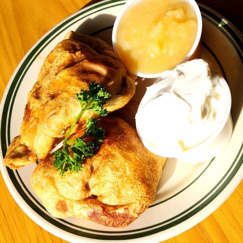 Fried Kreplach (2).