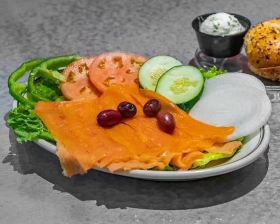 Salty Lox Platter For 2.