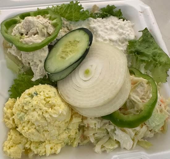 Sampler Salad Platter.