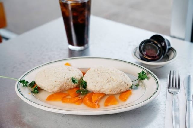 Gefilte Fish Dinner.