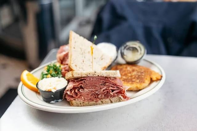 Corned Beef Sandwich.
