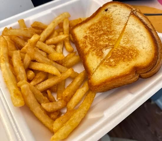 American Cheese Sandwich.